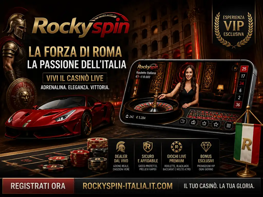 Rockyspin casino juegos 3500 títulos ruleta blackjack