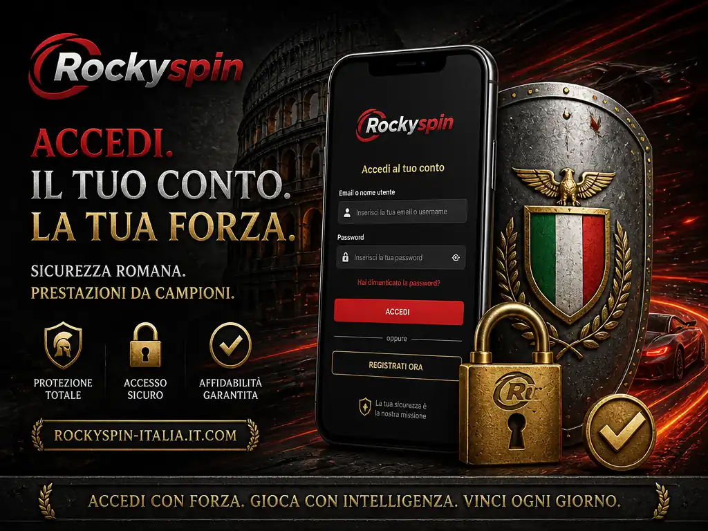 Rockyspin cuenta juego inicio sesión registrada