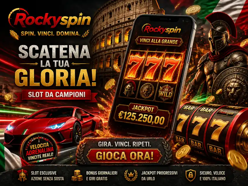 Rockyspin código promocional 50HIGH 50% hasta 500€